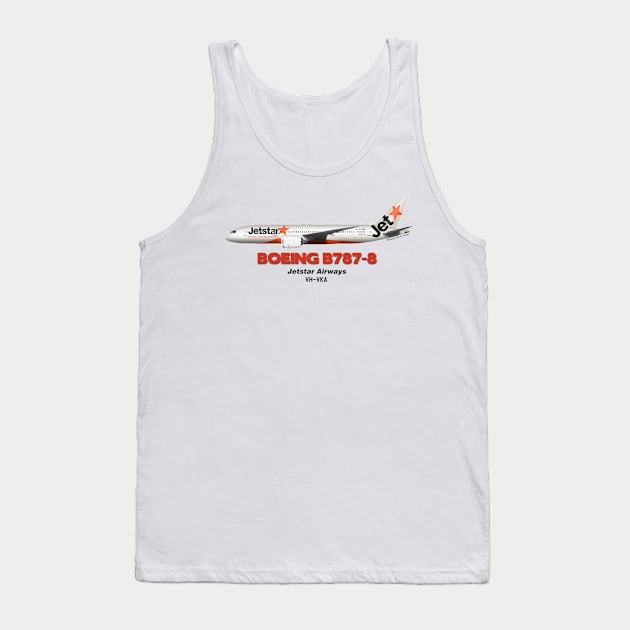 Boeing B787-8 - Jetstar Airways Tank Top by TheArtofFlying